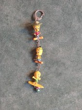 Tweety Titti Warner Bros portachiavi con 3 pupazzetti