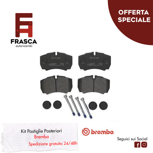 Pastiglie freno posteriori - freno,