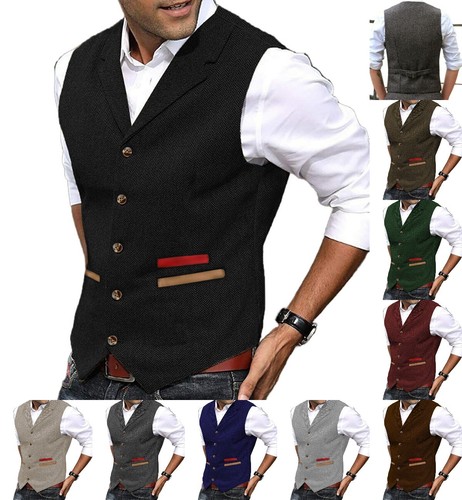 Gilet uomo caccia tweed - ,