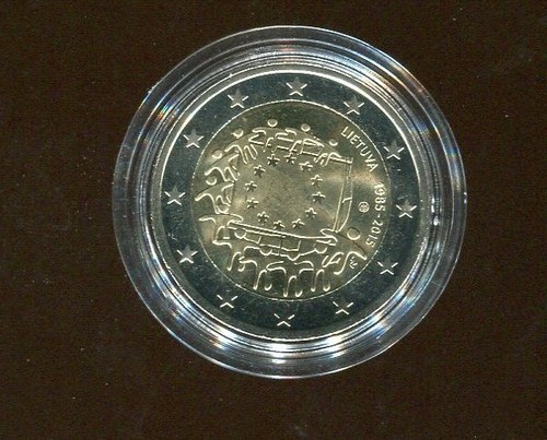Euro commemorativo lituania - 2,