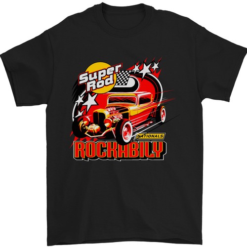 Shirt rockabilly hot rod - t-shirt,