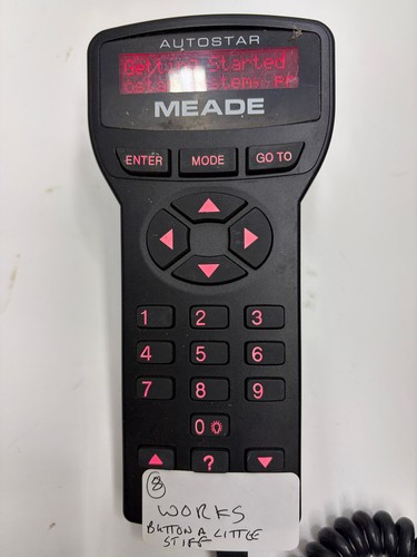 Meade autostar 497 controller - autostar,