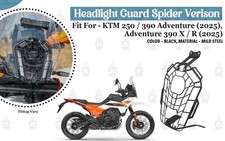 Protezione faro ragno nero