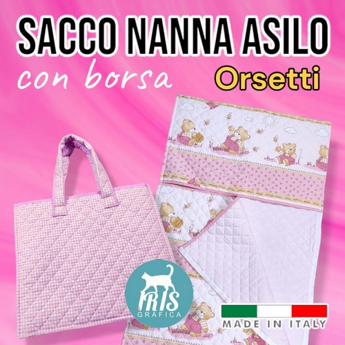 Sacco nanna asilo - asilo, con