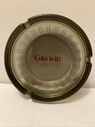 Posacenere vetro coca cola - posacenere, in