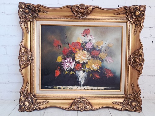 Quadro olio vintage natura