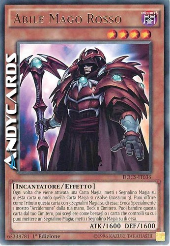 Abile mago rosso skilled - abile, (skilled