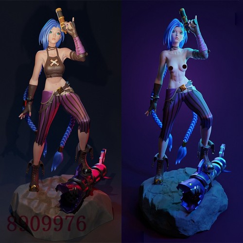 Modellino jinx lol stampa - modellino,