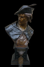 Antica rara scultura francese