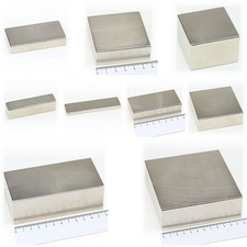 Super magneti parallelepipedo al neodimio grandi 60 - 120 mm max 830KG blocco angolare forte N45 N52