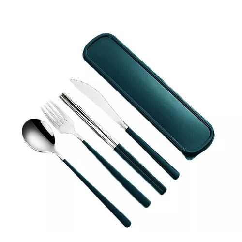 Set posate acciaio inox - set,
