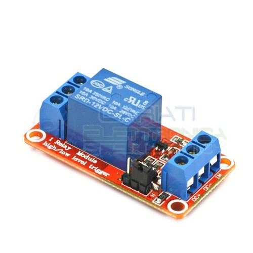 Scheda relè 12v 10a - scheda,