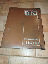 same corsaro trattrice trattore parti di ricambio 07-1972 brochure raccoglitore