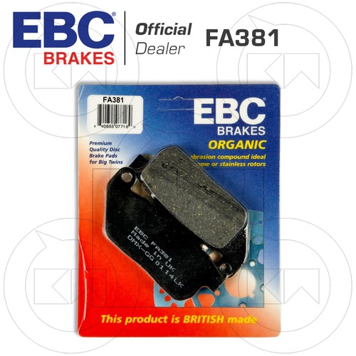 Pastiglie freno anteriore ebc - freno,