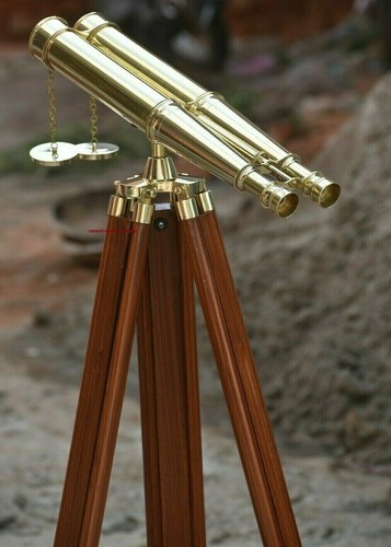 Binocolo vittoriano ottone - binocolo, in