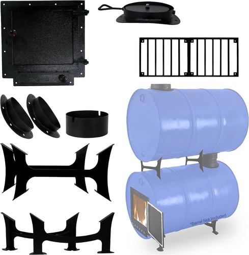 Kit stufa legna botte - legna,