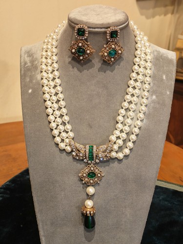 Set parure gioielli vintage - set,