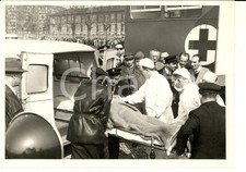1959 TORINO Arrivo in ospedale di un paziente sul nuovo elisoccorso *Foto 18x13