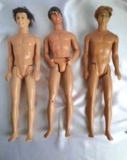 Lotto Ken Barbie, 4 Pezzi Con Diffeti. Mattel Anni 80/90.