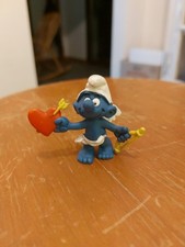 Puffo AMOUR Cupido ❤️  Cuore San Valentino Smurf Peyo Schleich Portugal 1981