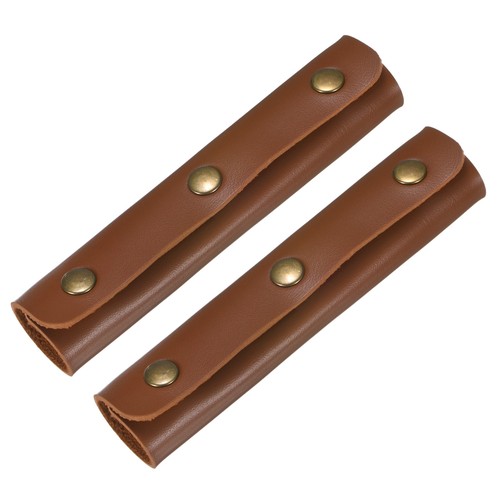 Fascia pelle con ganci - in,