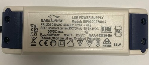 Eaglerise eip030c0700l2 30w - eaglerise,