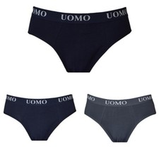 6 SLIP DA UOMO IN COTONE