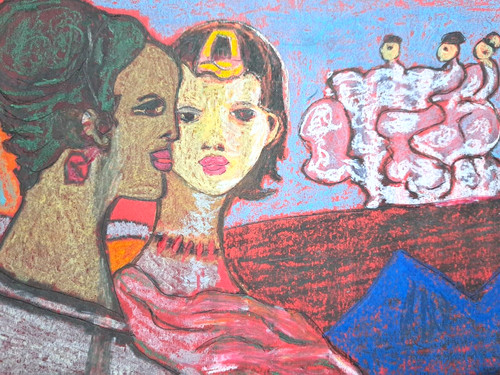 Salvatore fiume 34x21 - 34x21, pastello