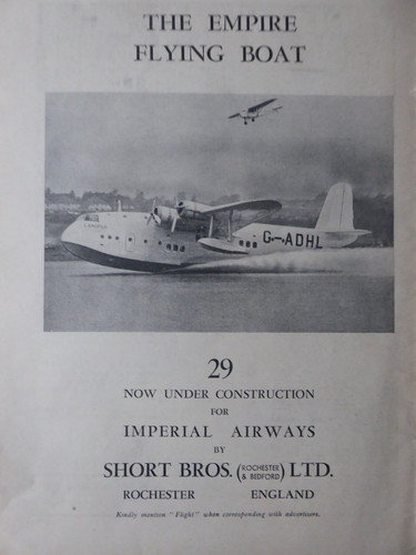1936 pub short empire - 10/1936,