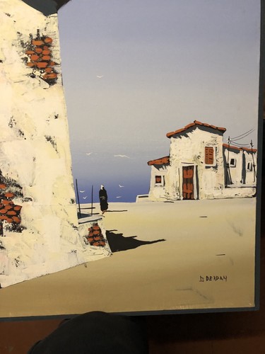 Oberdan olio tela 50x70cm - oberdan,