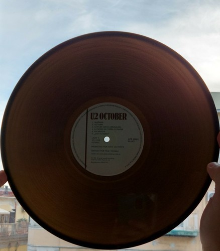 October brown translucent - october,
