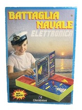 BATTAGLIA NAVALE ELETTRONICA GIOCO IN SCATOLA CLEMENTONI ANNI 70 COMPLETO