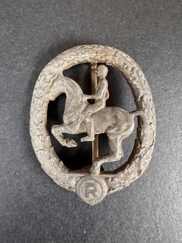 Ww2 german equestrian badge - german,