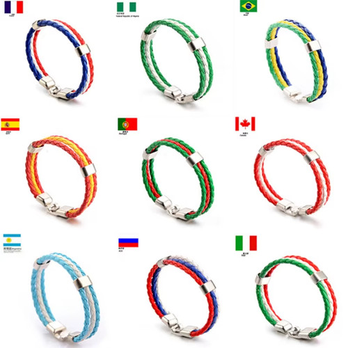 Bracciale nazionalità unisex - bracciale,