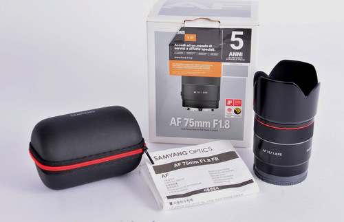 Samyang 75mm 8 per sony - samyang,