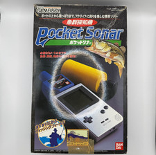 Bandai Fish Finder Pocket Sonar Game Boy/Advance Retro GB dal Giappone funzionante