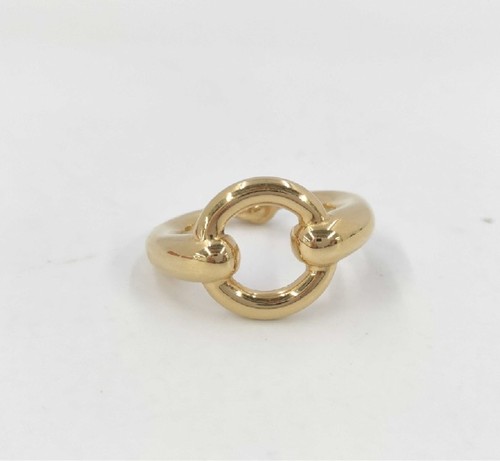 Anello sciarpa hermes motivo - anello,