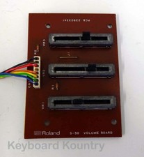 Scheda volume Roland S-50
