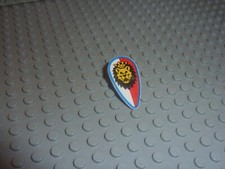 Bouclier LEGO Castle shield Lion ref 2586p4d / set 6044 9376 6078 6008 6090 2892