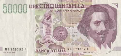 Italia banconota 000 - italia, lire