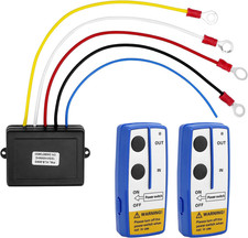 ® Telecomando per Verricello, Radiocomando Verricello Elettrico, Portata 30-70 M