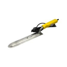 Coltello per disopercolare elettrico in acciaio inox.