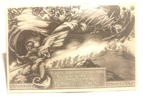 Cartolina propaganda iii - cartolina,