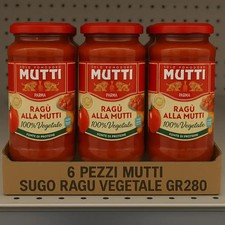 6X Mutti Ragù Vegetale 280g