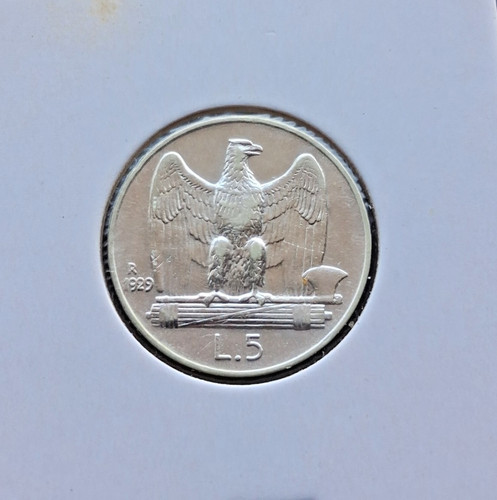 Lire 1929 argento - argento,