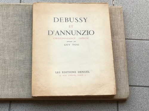 Debussy annunzio tosi - debussy, et