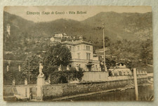 CARTOLINA LIMONTA OLIVETO LARIO LECCO VILLA BELLONI VIAGGIATA 1916 FORMATO PICC