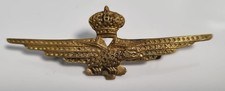 Distintivo ali pilota Regia Aeronautica Regia Aeronautica italiana aquila incoronata seconda guerra mondiale