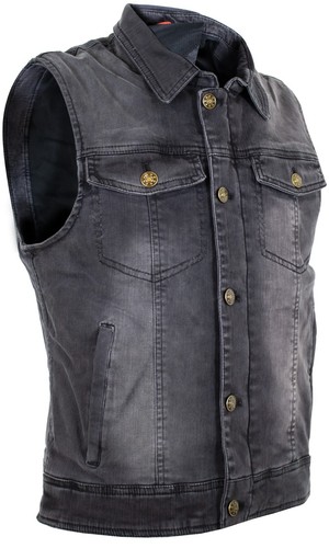 Gilet jeans slim fit - , unisex
