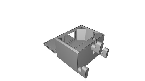 Staffa montaggio lampada led - staffa,